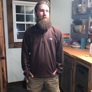 The North Face quarter zip